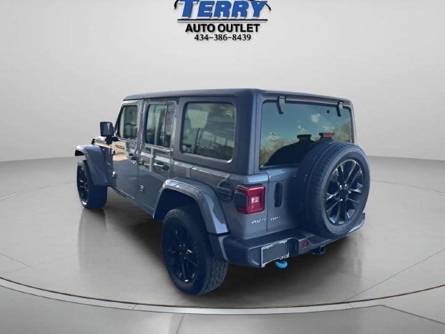 Pre-Owned 2023 Jeep Wrangler Sahara 4xe - photo - 4