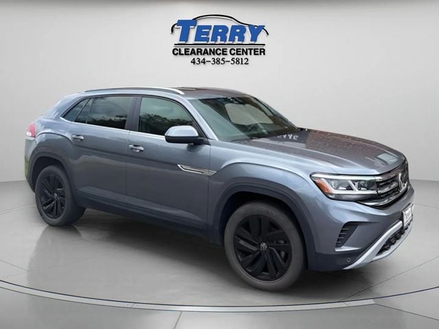 Pre-Owned 2022 Volkswagen Atlas Cross Sport 3.6L V6 SE w/Technology - photo - 1